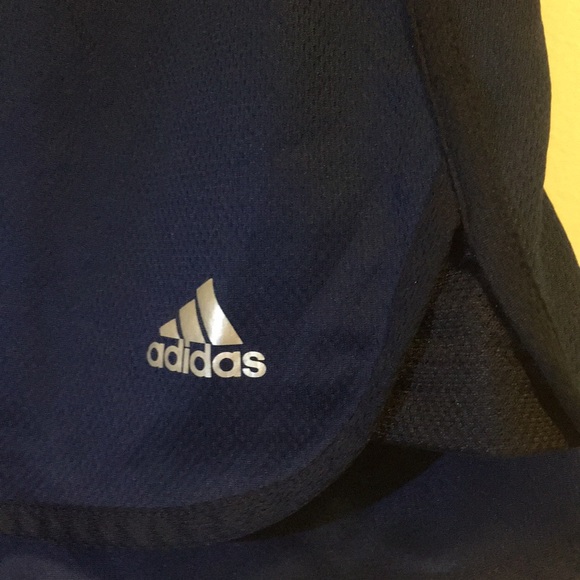 Blue adidas shorts - Picture 2 of 4